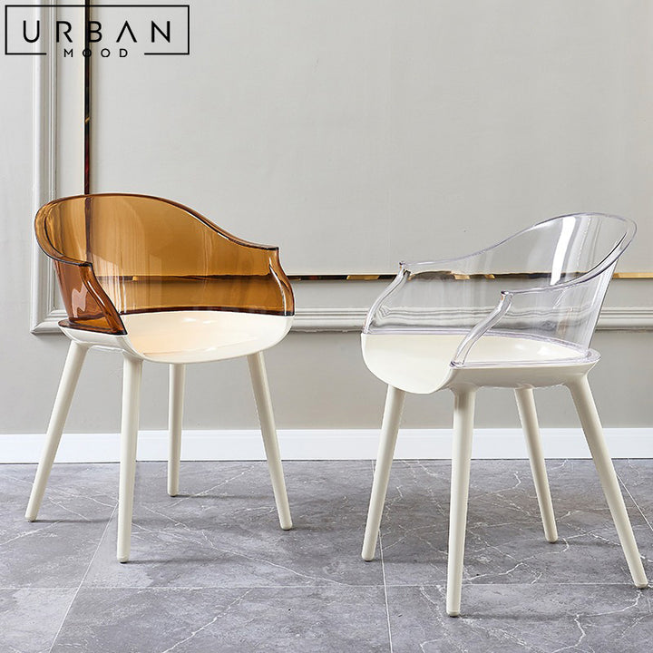 VIENE Modern Acrylic Dining Chair