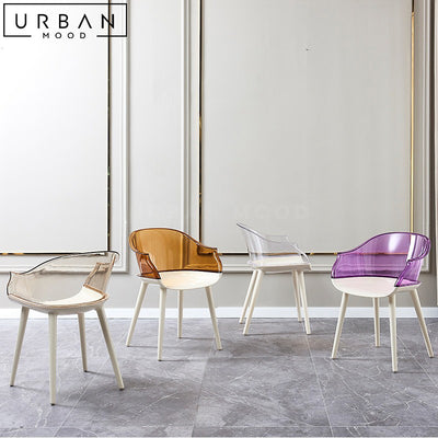 VIENE Modern Acrylic Dining Chair