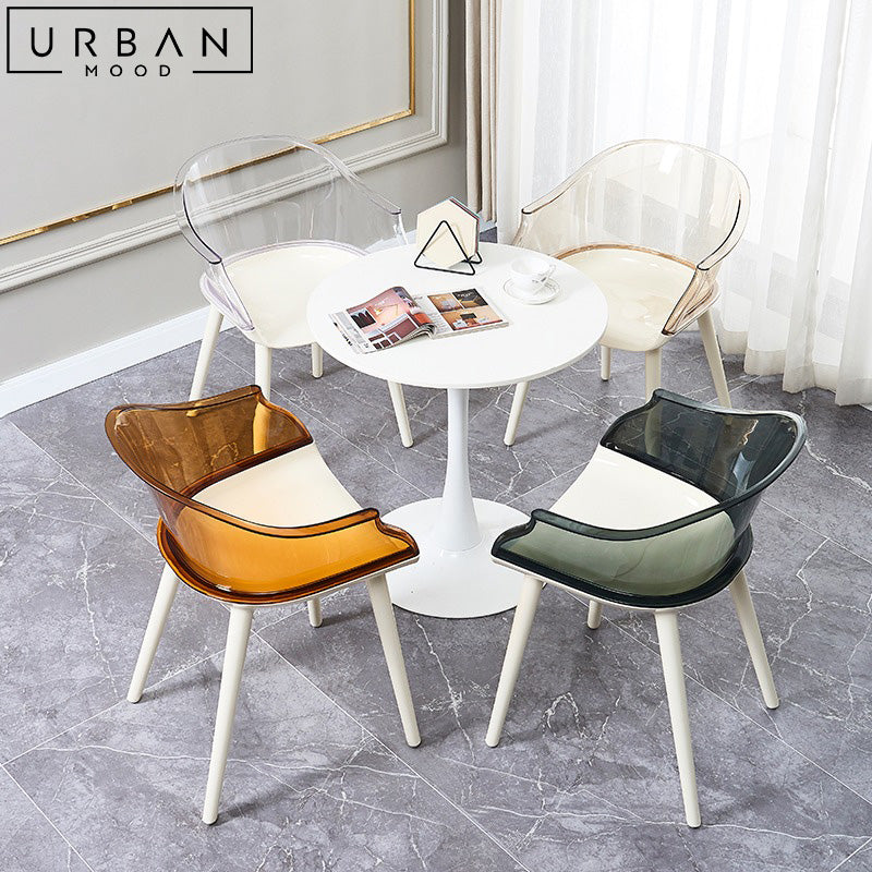 VIENE Modern Acrylic Dining Chair