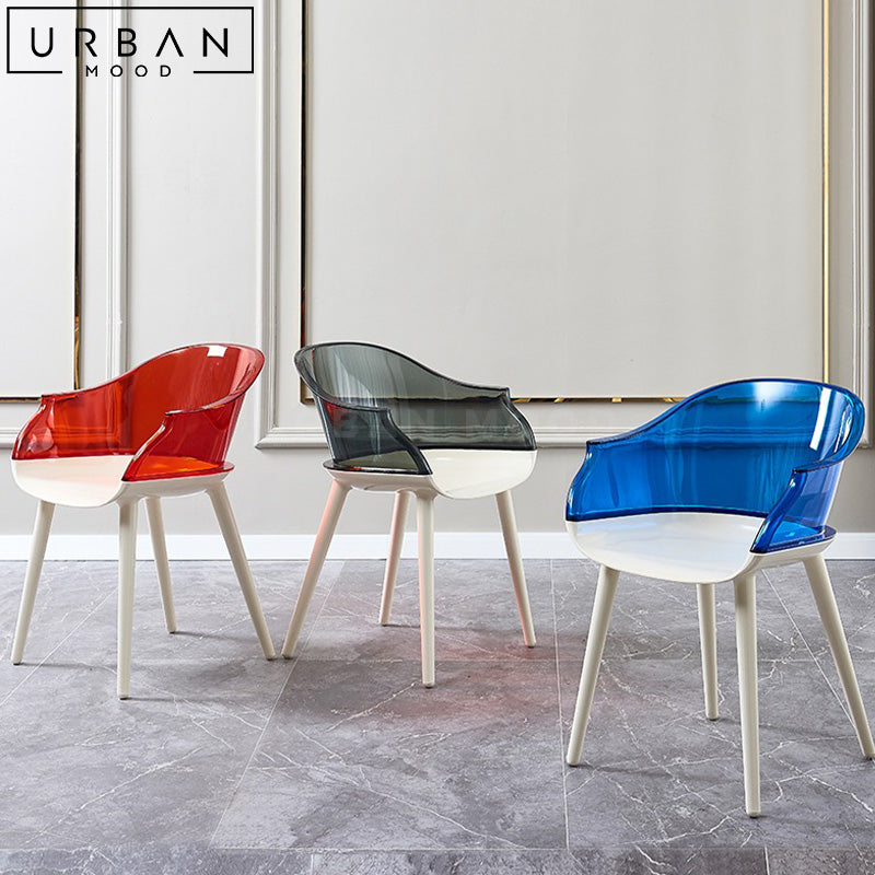 VIENE Modern Acrylic Dining Chair