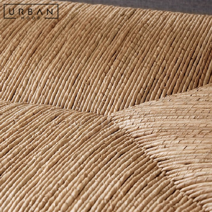 VILLARIN Rustic Solid Wood Bench