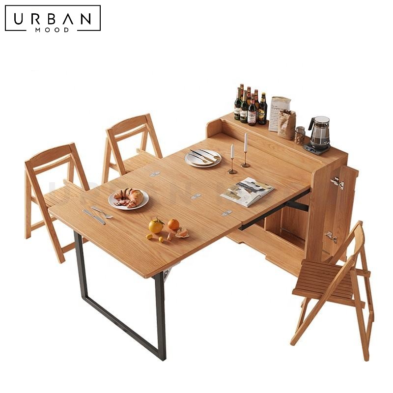 VILLIERS Japandi Extendable Dining Table