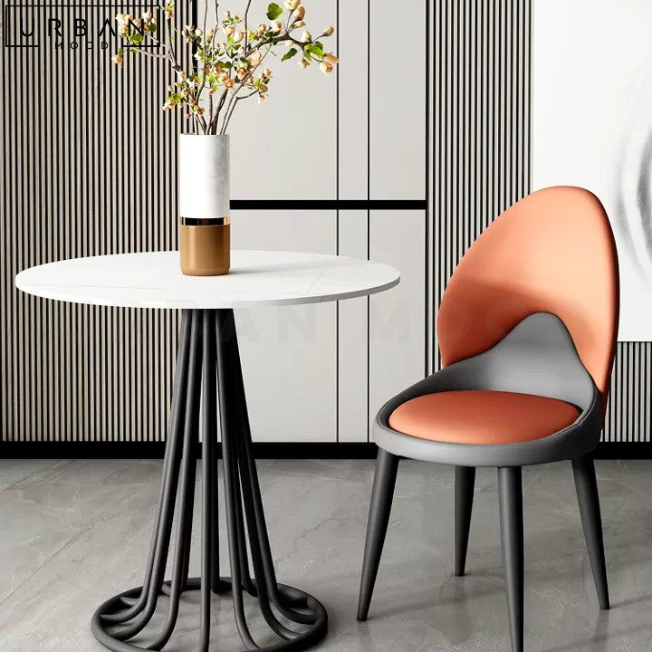 VIOLETE Modern Leather Dining Chair