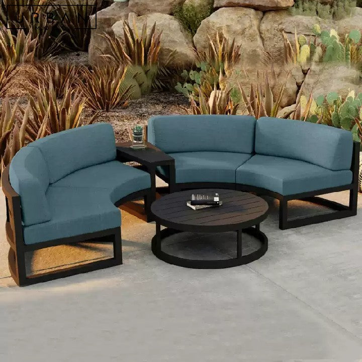 VIOLETTE Modern Fabric Outdoor Sofa