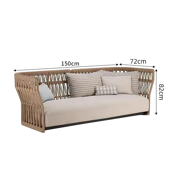 VITRAX Outdoor Rattan Sofa - Urban Mood Singapore
