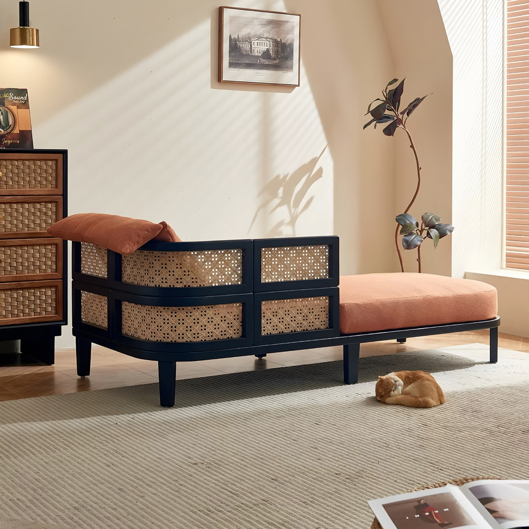 VITTORIO Vintage Rattan Daybed - Urban Mood Singapore