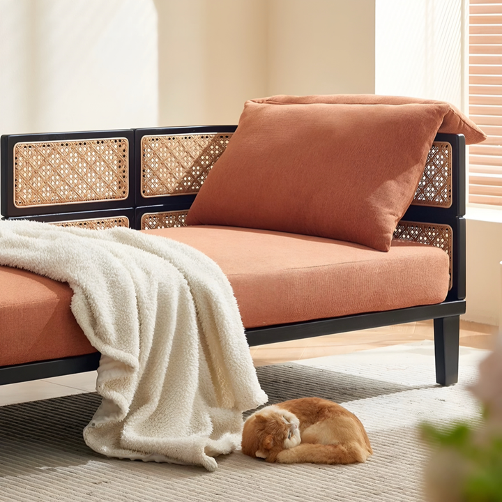 VITTORIO Vintage Rattan Daybed - Urban Mood Singapore