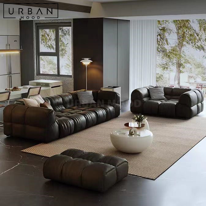 VIVACE Modern Leather Sofa