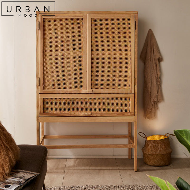 VIVIAN Modern Solid Wood Cabinet