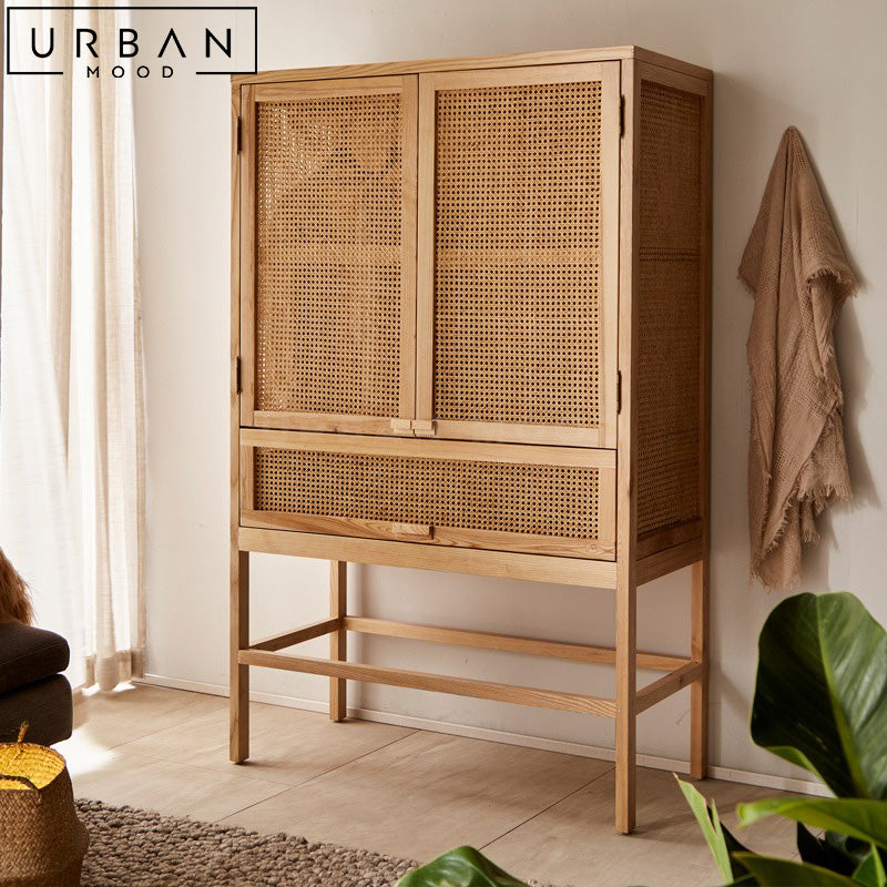 VIVIAN Modern Solid Wood Cabinet