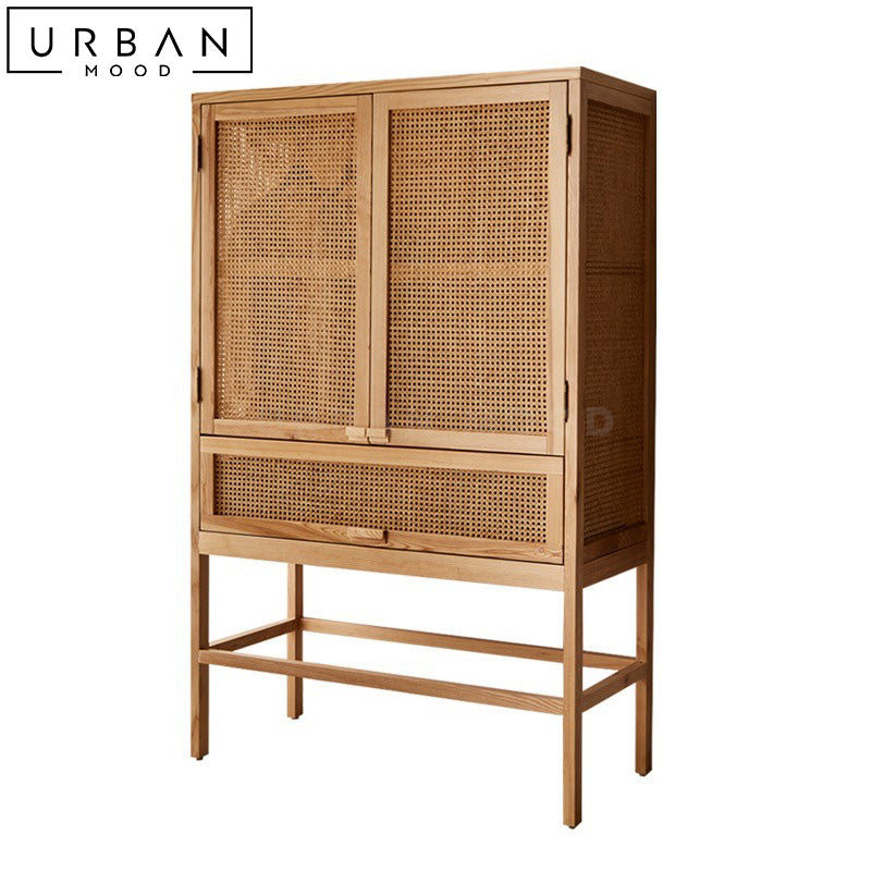 VIVIAN Modern Solid Wood Cabinet