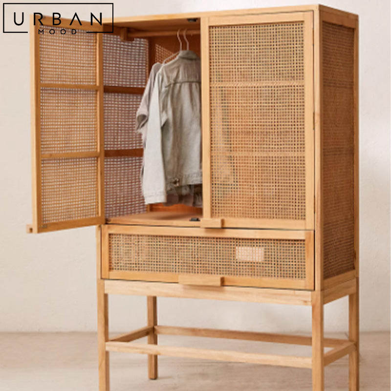 VIVIAN Modern Solid Wood Cabinet