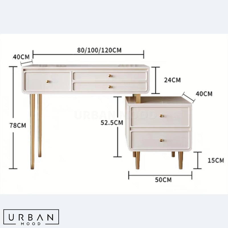 VIVI Modern Vanity Table Set