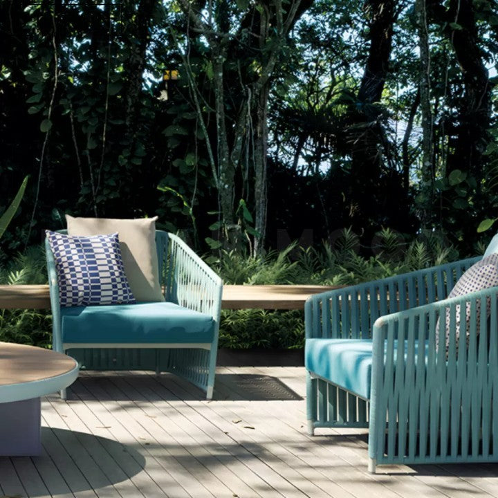 VACES Rattan Outdoor Sofa Chair