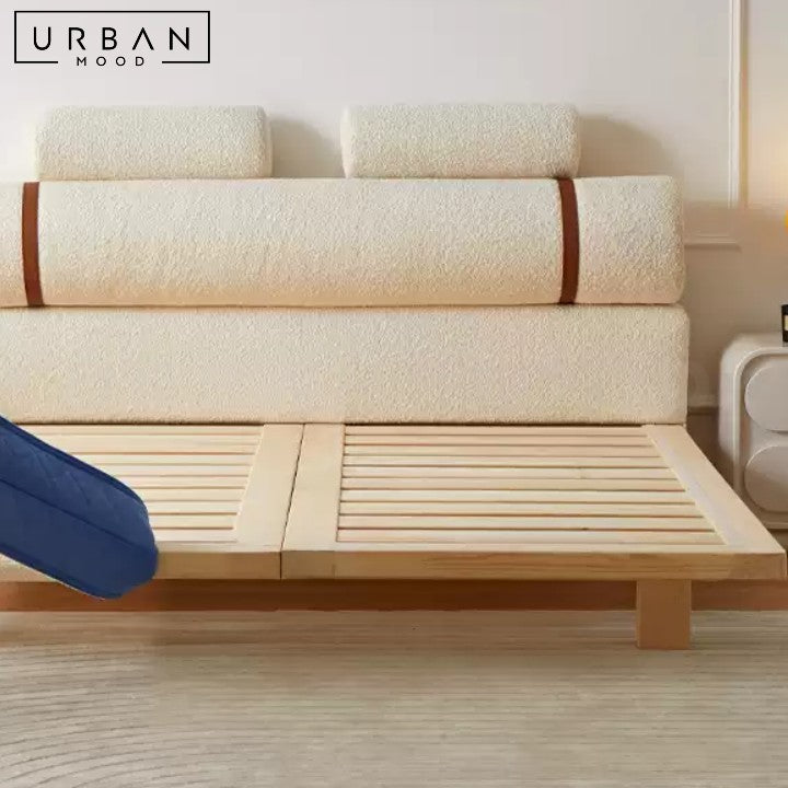 VLASTA Modern Fabric Bedframe