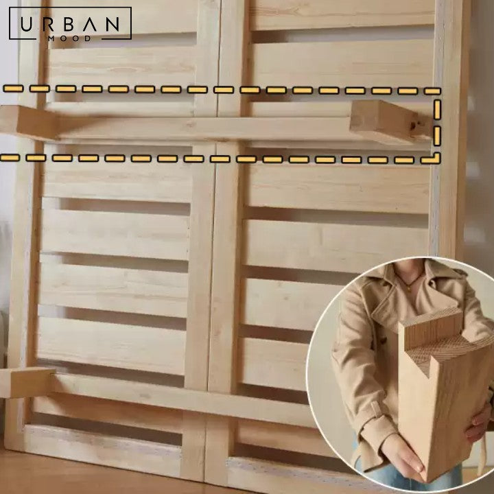 VLASTA Modern Fabric Bedframe