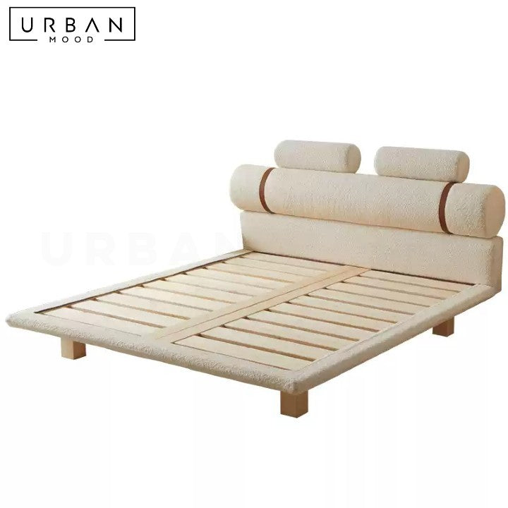 VLASTA Modern Fabric Bedframe