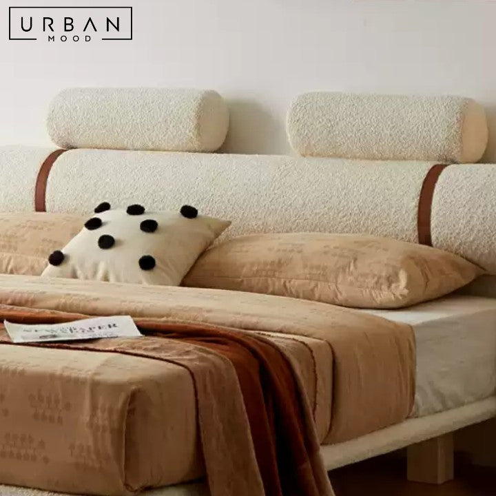 VLASTA Modern Fabric Bedframe