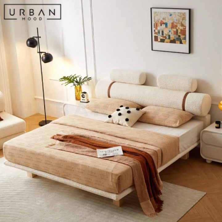 VLASTA Modern Fabric Bedframe