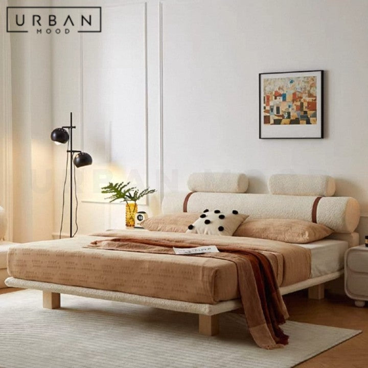 VLASTA Modern Fabric Bedframe