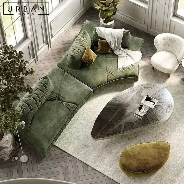 BOVA Modern Modular Velvet Sofa