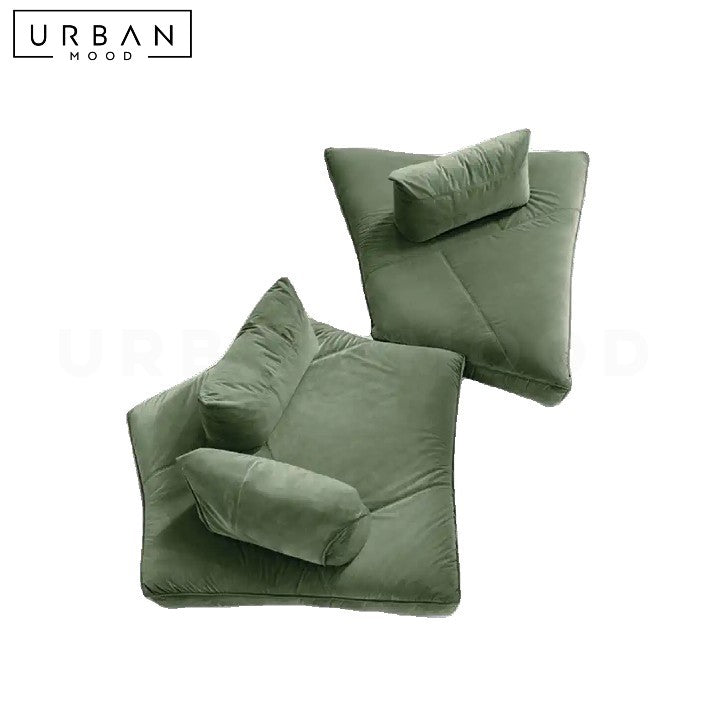 BOVA Modern Modular Velvet Sofa