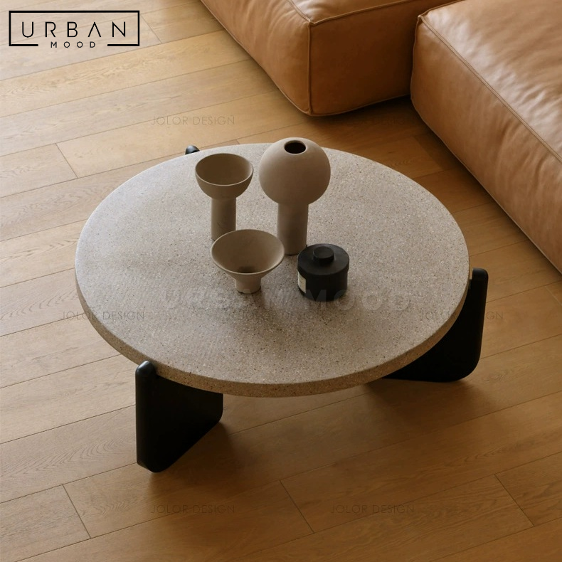 VAIRE Modern Terrazzo Coffee Table