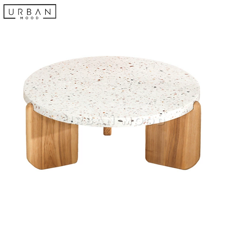 VAIRE Modern Terrazzo Coffee Table