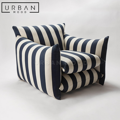 VIGIL Modern Fabric Armchair