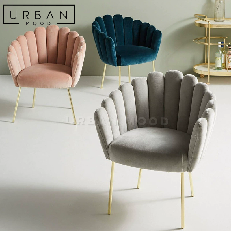 VILLEA Modern Velvet Dining Chair