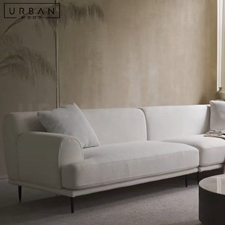 WAEL Modern Boucle Fabric Sofa