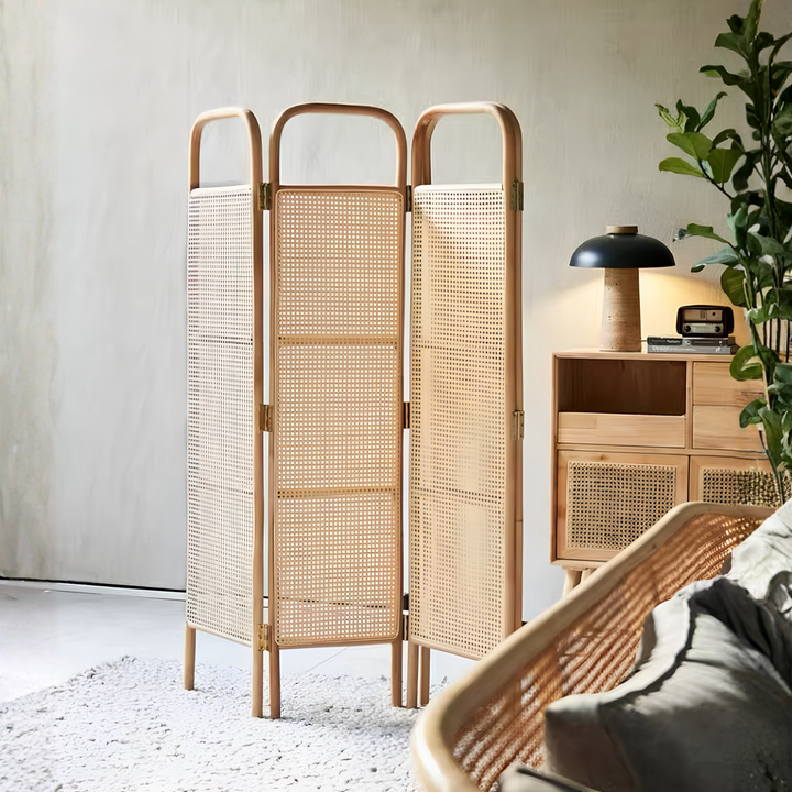 WALVESS Rustic Rattan Partition - Urban Mood Singapore
