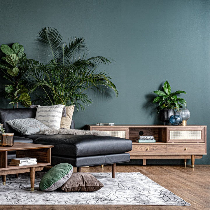 LYNA Modern Rattan Coffee Table