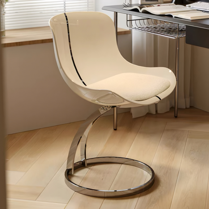 WETHERBY Modern Acrylic Floating Dining Chair - Urban Mood Singapore