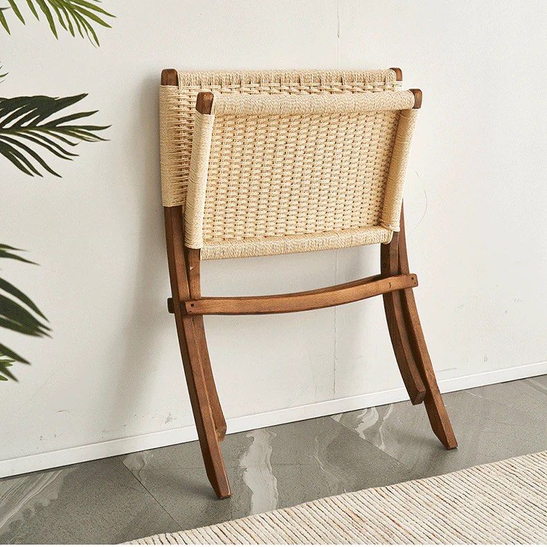 WEXFORD Scandinavian Foldable Rattan Lounge Chair - Urban Mood Singapore