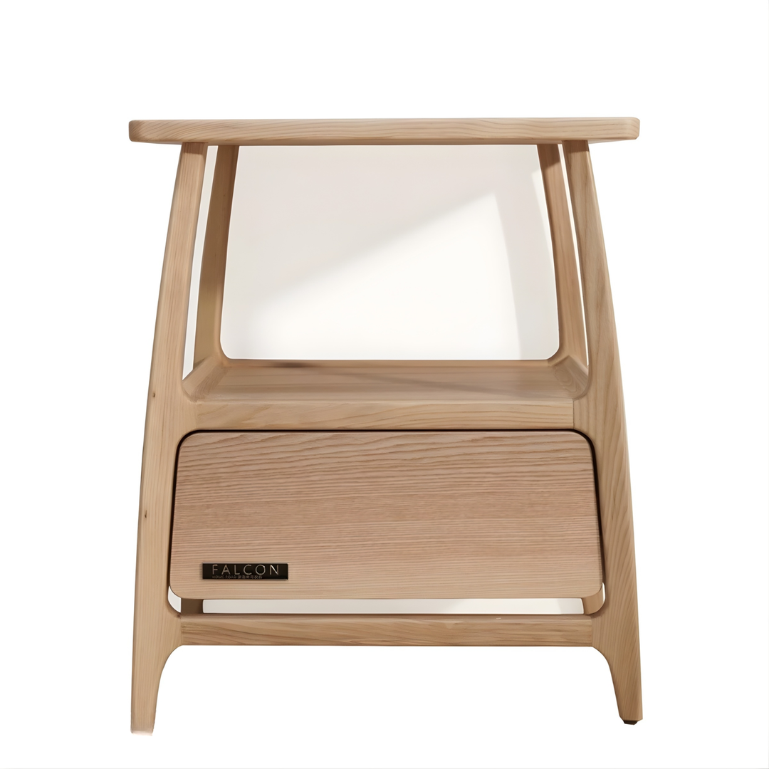 WEXON Japandi Solid Wood Side Table - Urban Mood Singapore