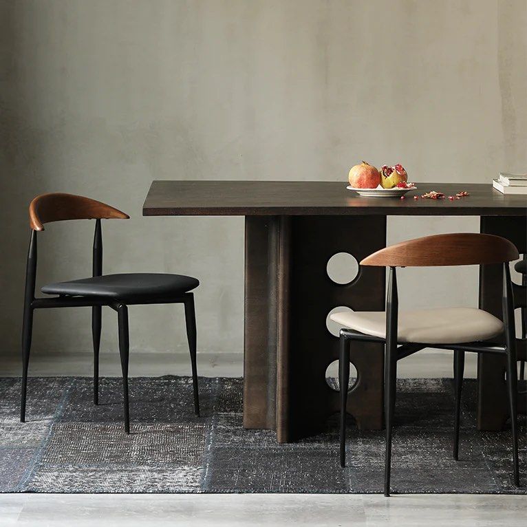 WEXTON Modern Leather Dining Chair - Urban Mood Singapore