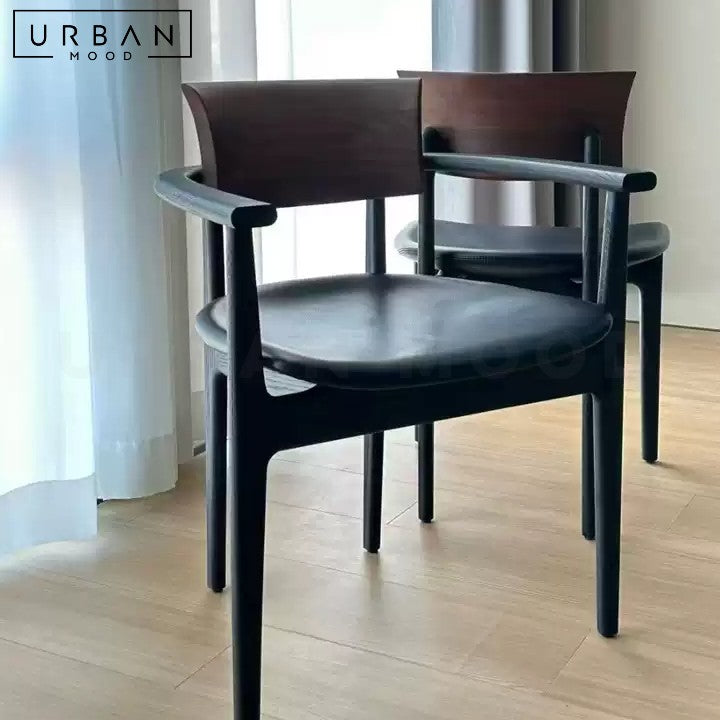 WEEB Modern Solid Wood Dining Chair