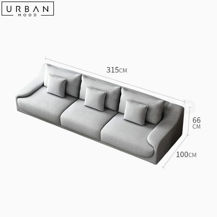 WILLOW Modern Fabric Sofa