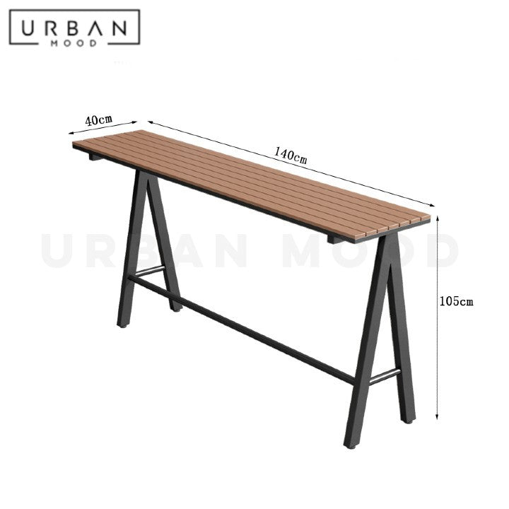 WIMMER Modern Outdoor Bar Table