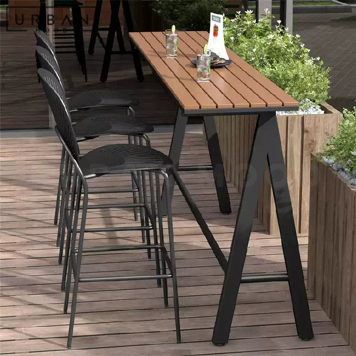 WIMMER Modern Outdoor Bar Table