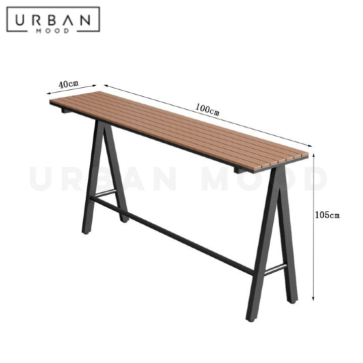 WIMMER Modern Outdoor Bar Table