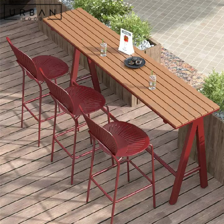 WIMMER Modern Outdoor Bar Table