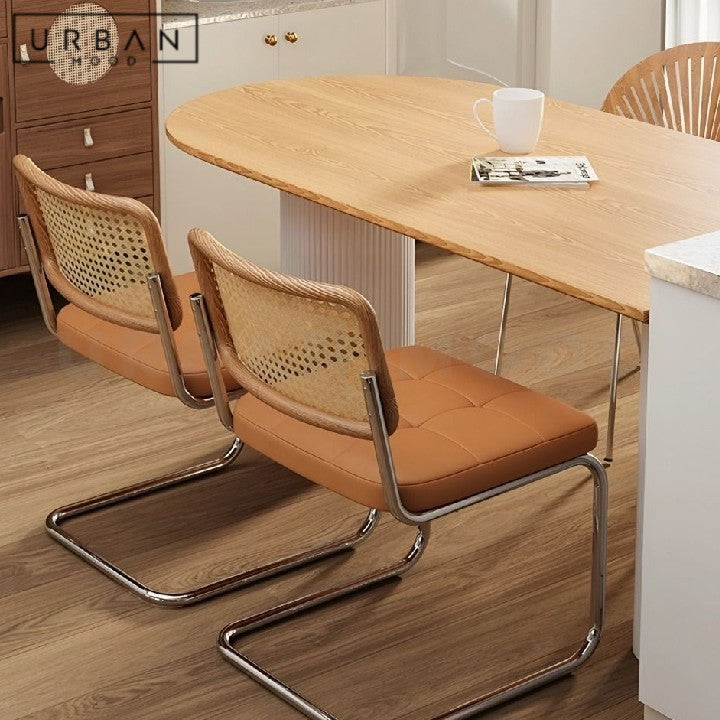 WONG Japandi Solid Wood Dining Table