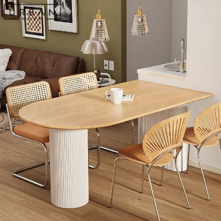 WONG Japandi Solid Wood Dining Table