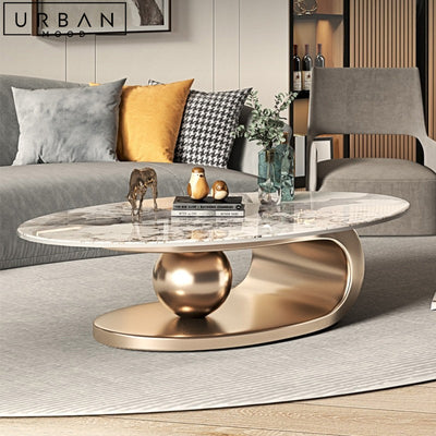 WRIGHT Modern Sintered Stone Coffee Table