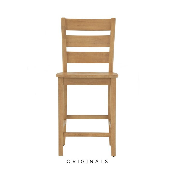 HAFERI Scandinavian Solid Wood Counter Chair