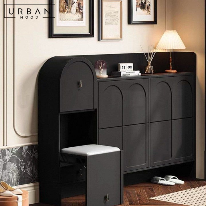 XAVIEL Modern Ultra Slim Shoe Cabinet