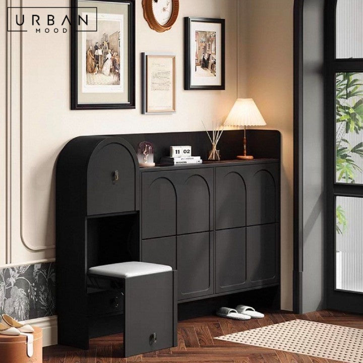 XAVIEL Modern Ultra Slim Shoe Cabinet