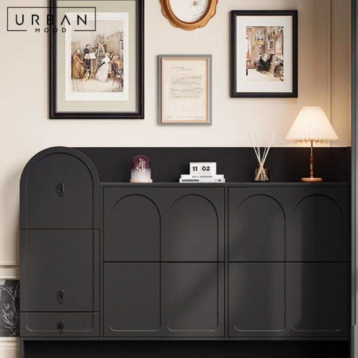 XAVIEL Modern Ultra Slim Shoe Cabinet